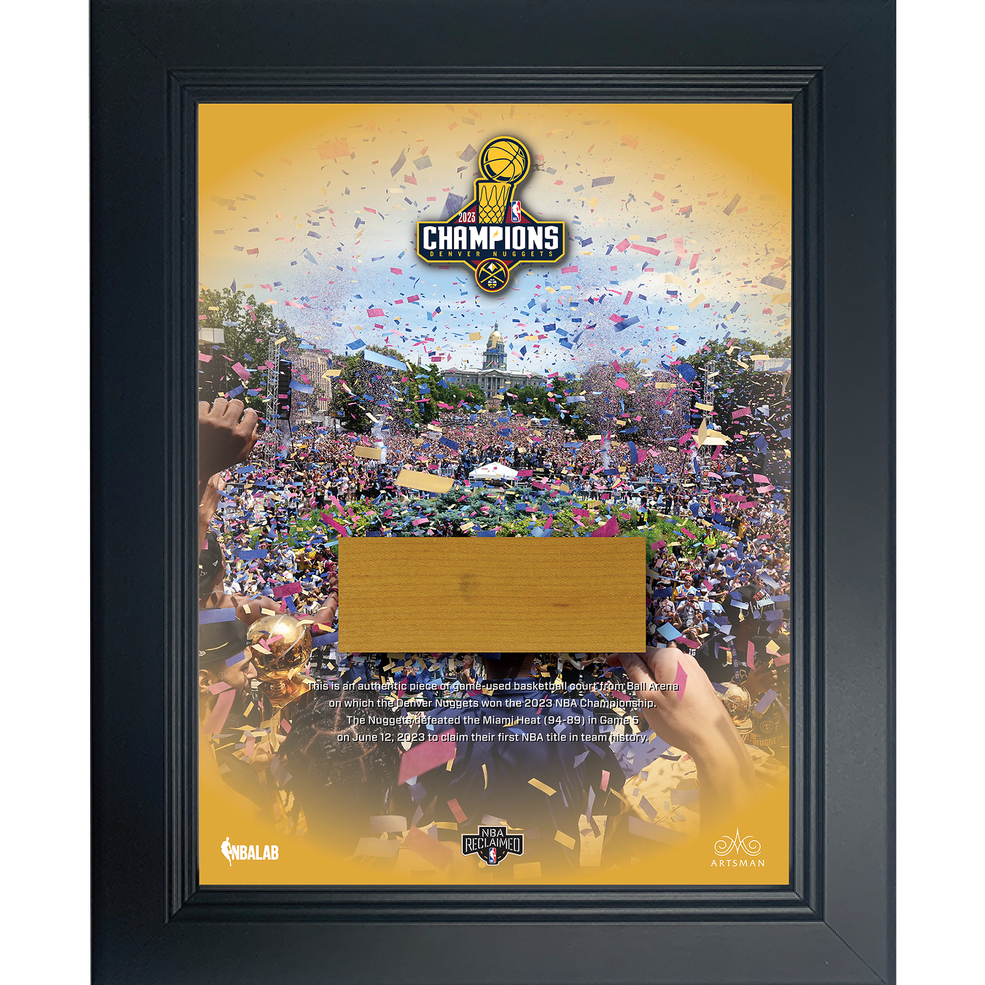 Denver Nuggets Game-Used Memorabilia – Artsman