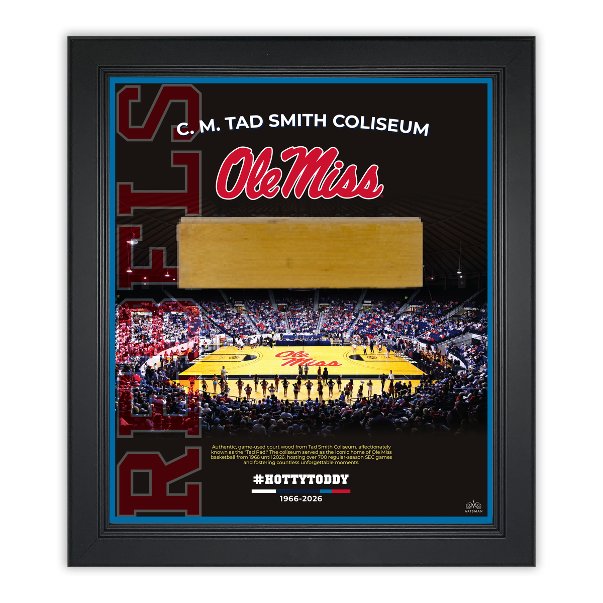 Ole Miss Rebels Tad Pad™ Frame - 15