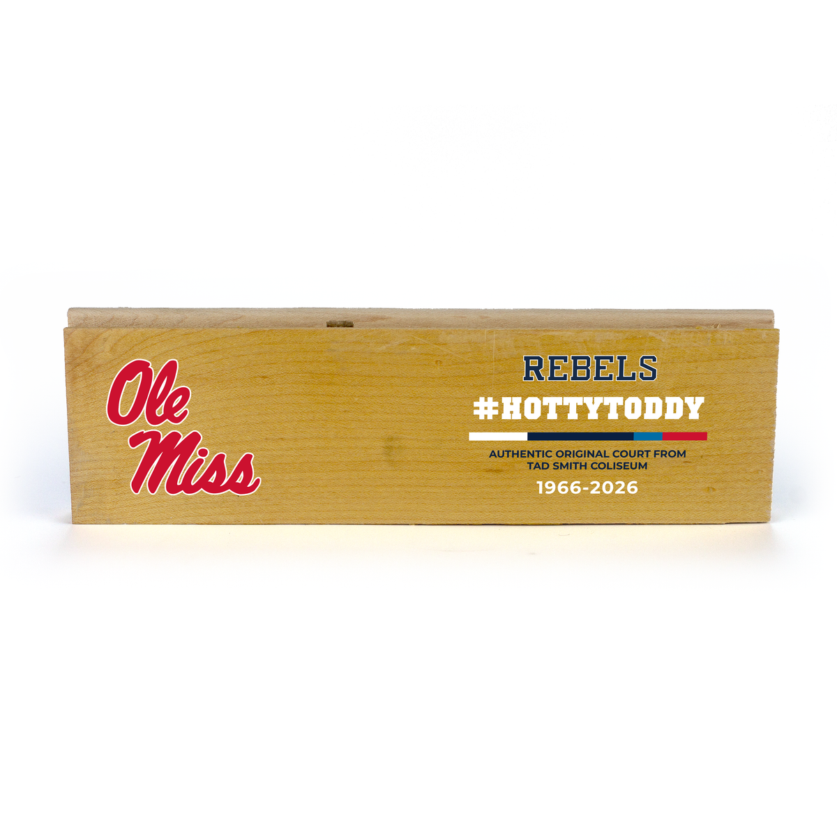 Ole Miss Rebels Court Wood Block – Artsman